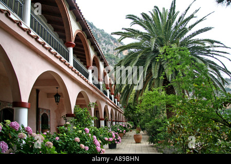 Kloster Moni AG Georgios Selinari, Kreta, Griechenland Stockfoto