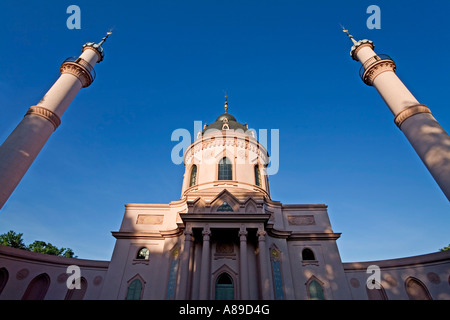 Türkische Moschee Gründen Schloss Schwetzingen, Baden-Württemberg, Deutschland Stockfoto