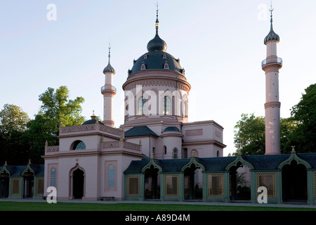 Türkische Moschee Gründen Schloss Schwetzingen, Baden-Württemberg, Deutschland Stockfoto