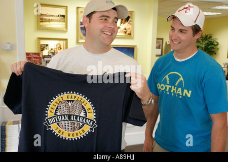 Dothan Alabama, Besucherinformationszentrum, Zentrum, T-Shirt, Peanut Hauptstadt der Welt, Besucher reisen Reise touristischer Tourismus Wahrzeichen Stockfoto