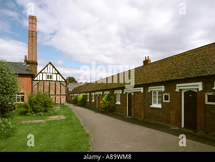 Berkshire Henley on Thames 16. Jahrhundert Armenhäuser in St Marys Kirchhof Stockfoto