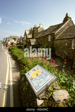 Cornwall Tintagel dem alten Postamt National Trust Stockfoto