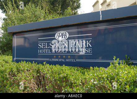 Selsdon Parkhotel Stockfoto