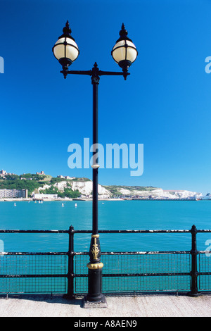 Blick auf das Meer in dover Stockfoto