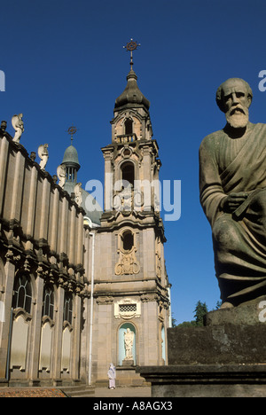 Kidist-Selassie Heilige-Dreifaltigkeits-Kathedrale, Addis Ababa, Äthiopien Stockfoto