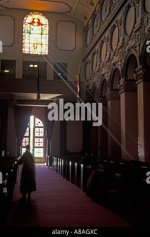 Kidist-Selassie Heilige-Dreifaltigkeits-Kathedrale, Addis Ababa, Äthiopien Stockfoto