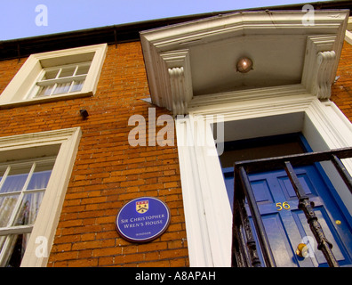 Sir Christopher Wren Haus Thames Street Windsor Berks UK Stockfoto