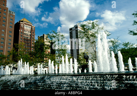 Missouri Kansas City Allis Plaza Stockfoto