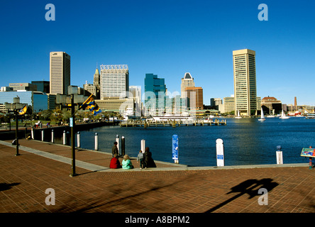 Maryland in Baltimore inneren Hafen Stockfoto