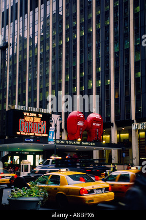 USA New York Gebäude im Madison Square Garden in Manhattan Stockfoto