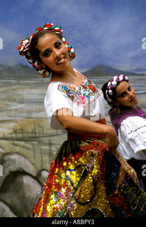 Mexiko Ballett Folklorico Tänzer Stockfoto