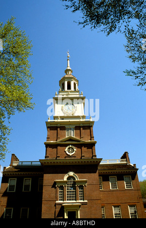 Pennsylvania Philadelphia Independence Hall im Unabhängigkeitspark Stockfoto