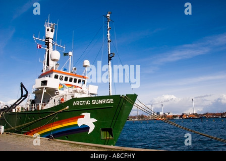 MV Arctic Sunrise vertäut in Kopenhagen Dänemark Stockfoto