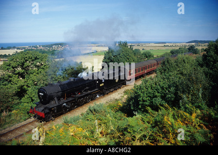 North Norfolk Railway Nr Kelling Heath Norfolk Stockfoto