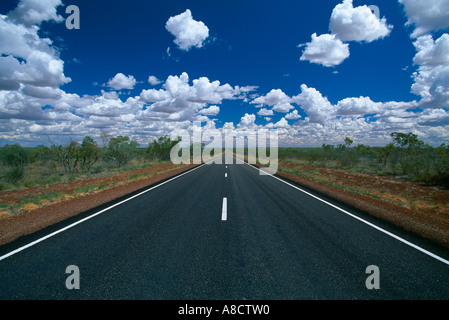 der Stuart Highway nördlichen Territorien Australien Stockfoto