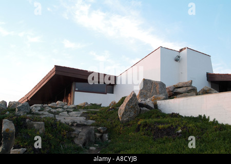 Boa Nova Teehaus im Leça da Palmeira in der Nähe von Porto, Portugal Stockfoto