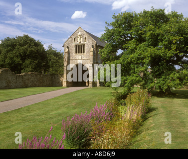 Tor zum Cleeve Abtei, Somerset Stockfoto