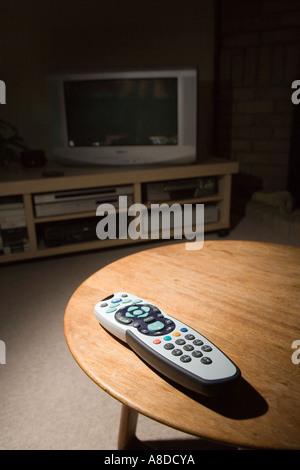 Sky Fernbedienung für TV-Stationen im Haus UK Stockfoto
