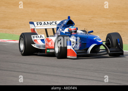 Team France bei der A1 GP, Brands Hatch, April 2007. Stockfoto