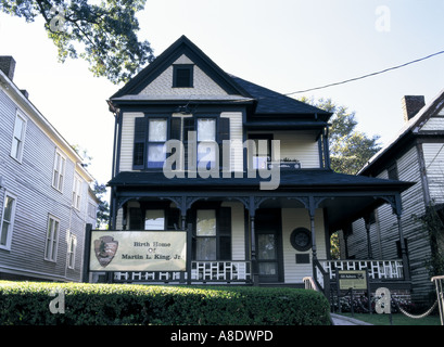 Dr. Martin Luther King Jr. Geburtsort Atlanta, Georgia USA Stockfoto