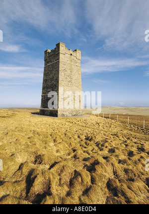 dh umgekommen Kitchener MARWICK HEAD ORKNEY Denkmal gebaut, um Krieg Minister Lord Kitchener mit HMS Hampshire Stockfoto