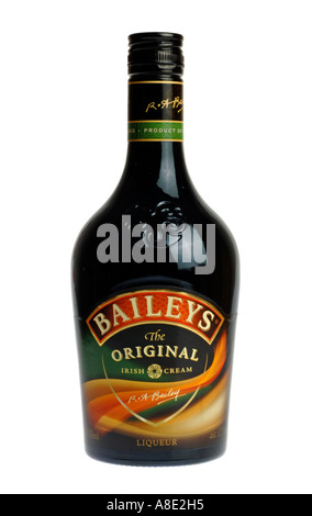 Baileys Irish Cream Likör trinken Stockfoto