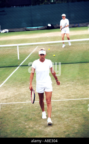 Anna Kournikova Tennis Sterne Wimbledon uk Stockfoto