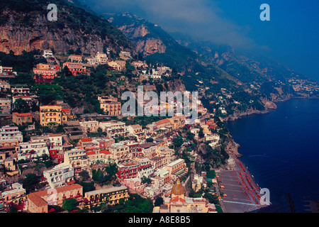 Positano und Amalfi Küste Positano Italien Stockfoto