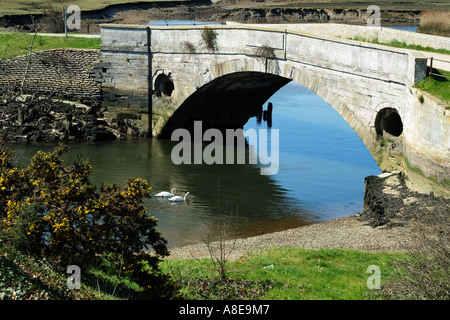 Die Redbridge Wildwest-Brücke in Southampton südlichen England Vereinigtes Königreich Stockfoto