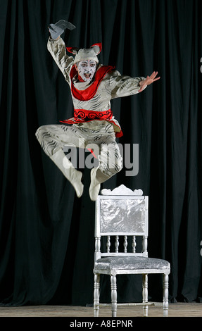 Schauspieler MIME-Komiker Stockfoto