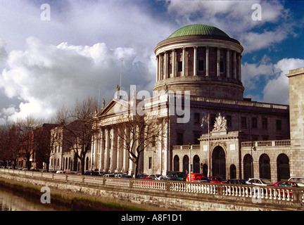 Four Courts Dublin Irland Stockfoto