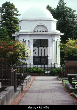 dh St. Michael Church DUMFRIES GALLOWAY Robert Burns neoklassisches Mausoleum st. michaels Stockfoto