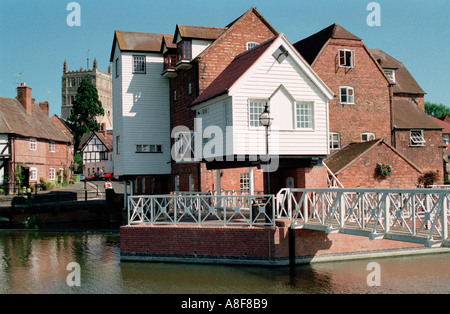 Mühle, Stroud, Gloucestershire, England, Grossbritannien, Europa wiederhergestellt Stockfoto