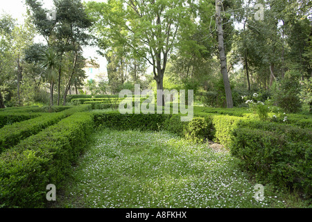 Vitturi Park-Architektur-Denkmal in Kastel Luksic Kastela Bereich in der Nähe von Trogir Adria Dalmatien Adria Kroatien Stockfoto