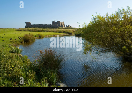 Piel Schloss auf Piel Insel, in der Nähe von Barrow in Furness, Cumbria, England, UK Stockfoto