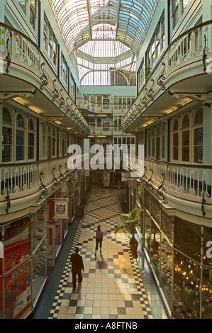 Barton Arcade, Manchester, England, UK.  Viktorianischen Einkaufspassage 1871 erbaut. Stockfoto