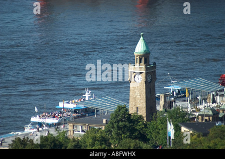 Hamburg-Landungsbrücken Stockfoto