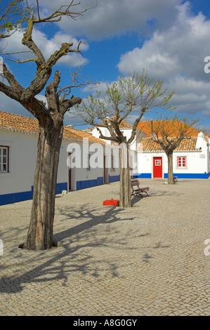 Porto Cova Dorfanger Algarve Beja District Portugal EU-Nordeuropa Stockfoto