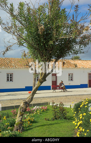 Porto Cova Dorfanger Algarve Beja District Portugal EU-Nordeuropa Stockfoto