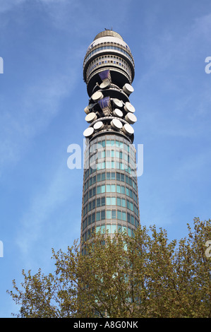 British Telecom BT Tower in London UK Stockfoto