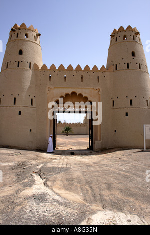 Al Jahili Fort, Burg auf die Stadt und die Oase Al Ain, Vereinigte Arabische Emirate. Foto: Willy Matheisl Stockfoto