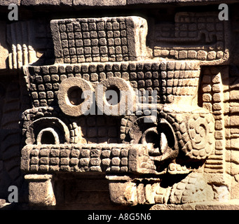 Mexiko Theotiuacan Allee der Toten Pyramide der Sonne Mond aztekischen Chachapoya-Stadt der Götter Stockfoto