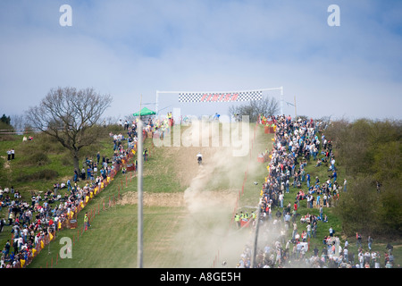 roten Marley Bergrennen Stockfoto