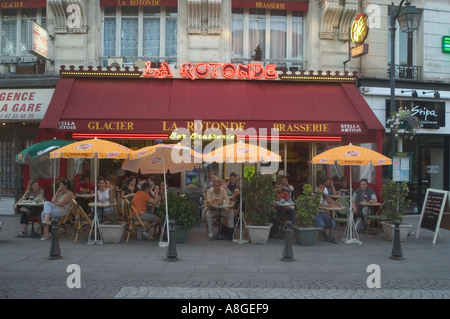 La Rotonde Café bar-Paris Frankreich Stockfoto