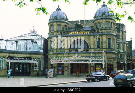 Buxton Opera House in der Spa Buxton in Derbyshire, England. Stockfoto