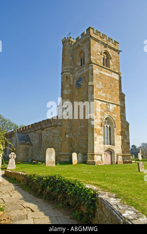 Kirche St. Nikolaus, Abbotsbury, Dorset, UK. Stockfoto