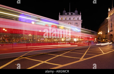 London in einer Unschärfe Stockfoto