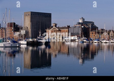 Ipswich Wet Dock Ipswich Suffolk 1 Stockfoto