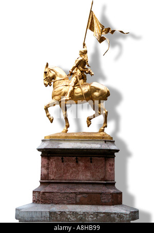 Jeanne d ' Arc Statue in Paris Frankreich Stockfoto