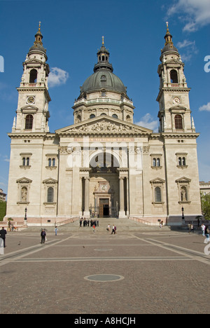 Budapest, Ungarn. St.-Stephans-Basilika (Szent Istvan Bazilika - 1905) Szent Istvan ter (Platz) Stockfoto